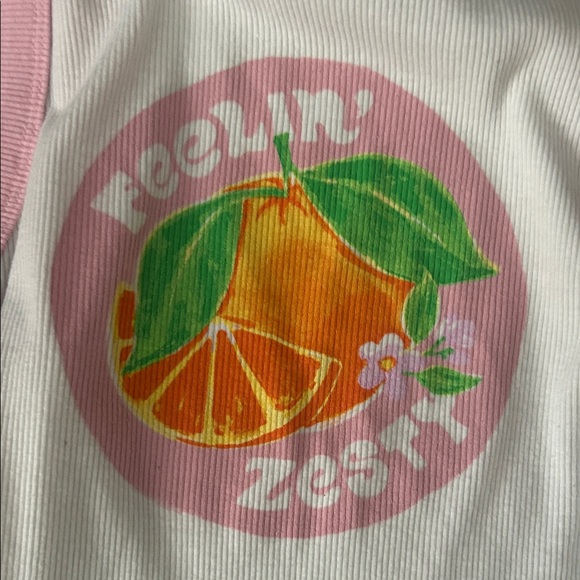 Cutesy Cropped Tank Top with Graphic - Picture 3 of 4